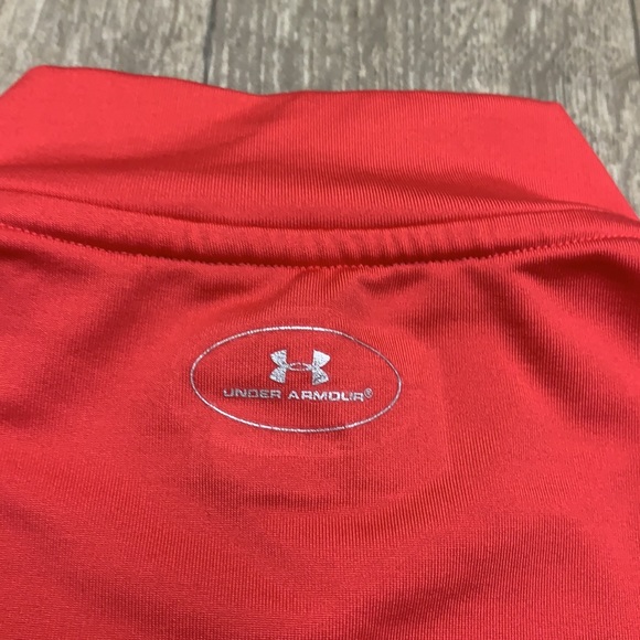 Womens Under Armour Fitted Coldgear Mock Active Shirt - Picture 7 of 7